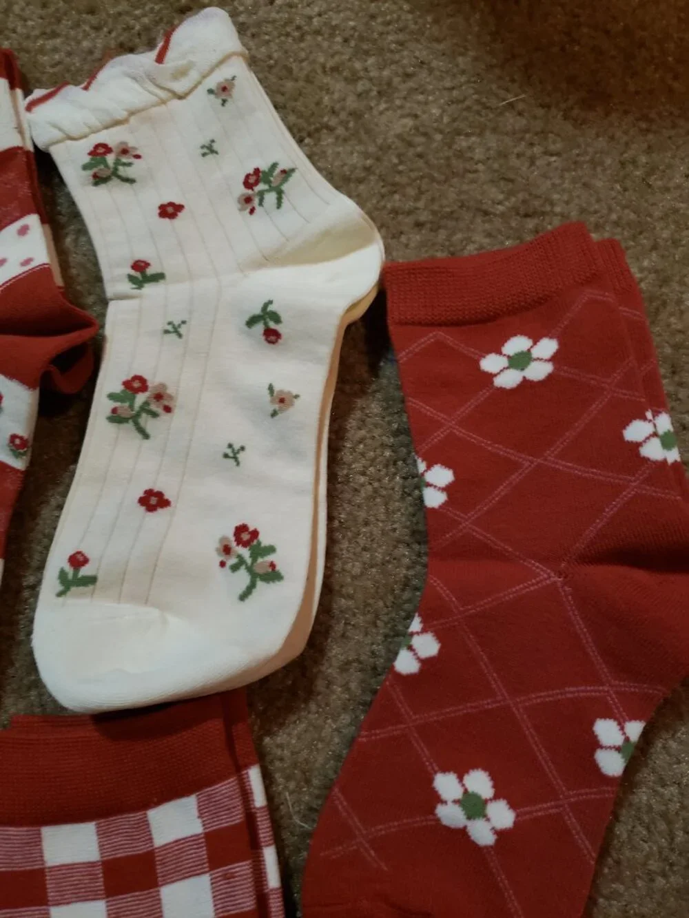 5 pairs women socks new